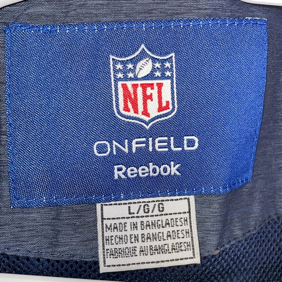 NFL Onfield Reebok Dallas Cowboys Jacket - Picture 5 of 6
